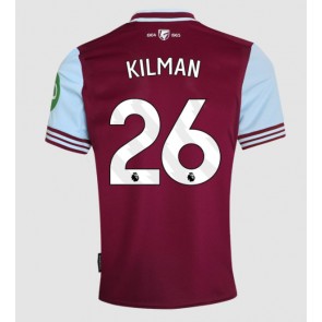 Billiga West Ham United Max Kilman #26 Hemmatröja 2024-25 Kortärmad